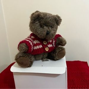 Hugfun bear w gift box - new vintage